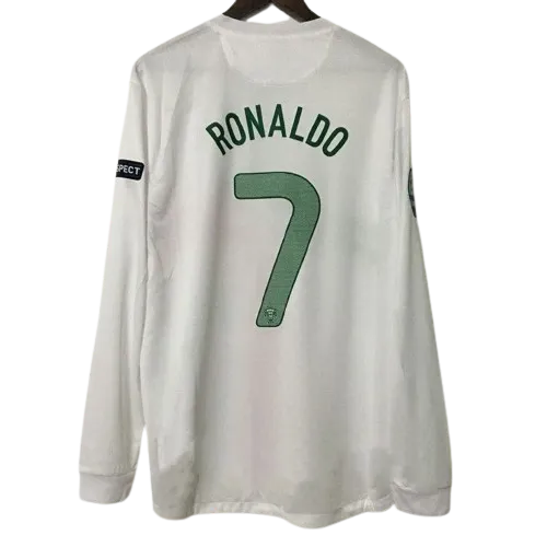 Portugal 2012 Retro Jersey Away Long Sleeve