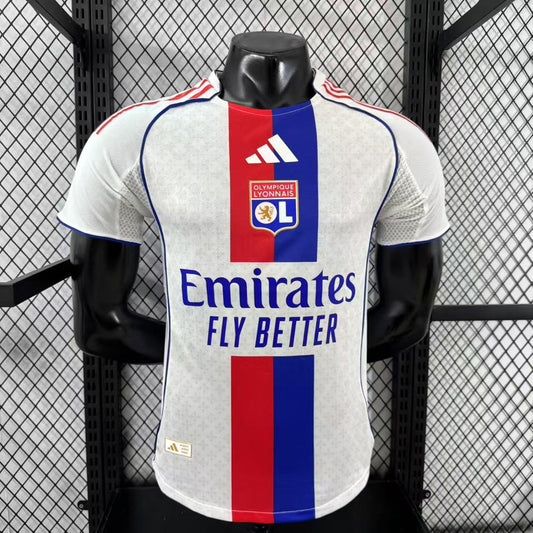 Player Version 25-26 Olympique Lyonnais Lyon Home Jersey