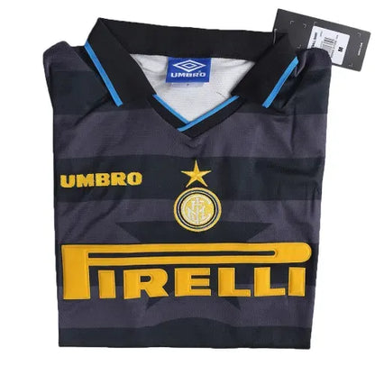 Inter Milan Ronaldo #10 Retro 1997-98 Jersey Europa League Away