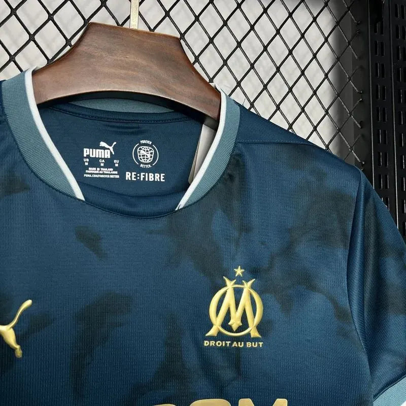 24-25 Marseilles Away Soccer Jersey