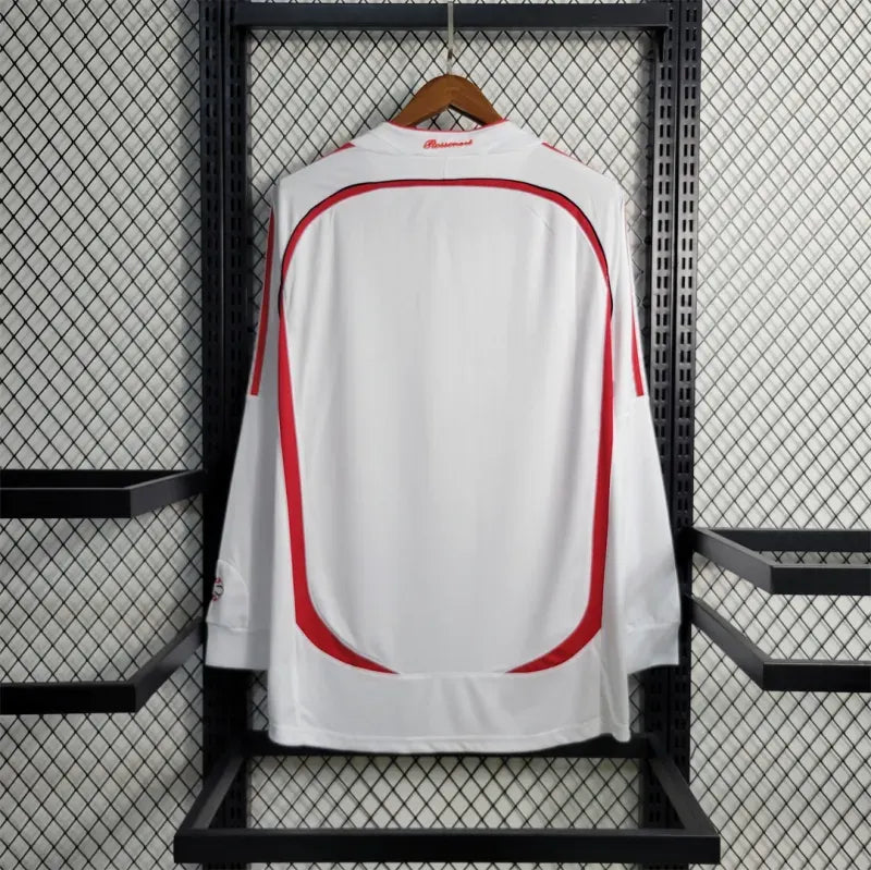 06-07 AC Milan UCL Final Retro Jersey Away Long Sleeve