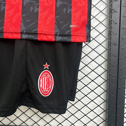 25/26 Kids AC Milan Home Jersey