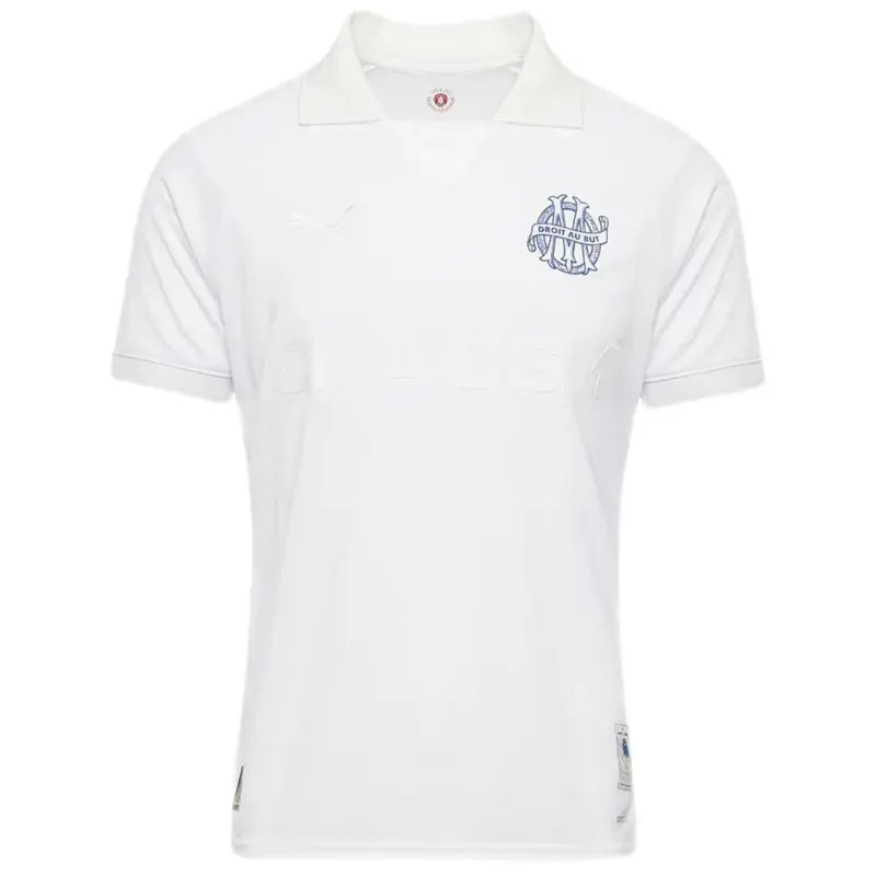 Marseille 125-Years Anniversary White Jersey 2024-25