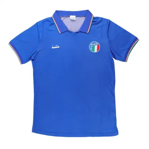 Italy World Cup 1990 Retro Jersey Home