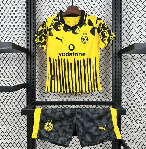 2025-26 Kids Borussia Dortmund Yellow Special Kit