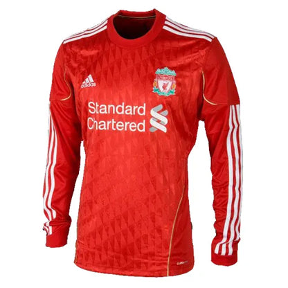 Liverpool Retro Long Sleeve Jersey Home 2011-12