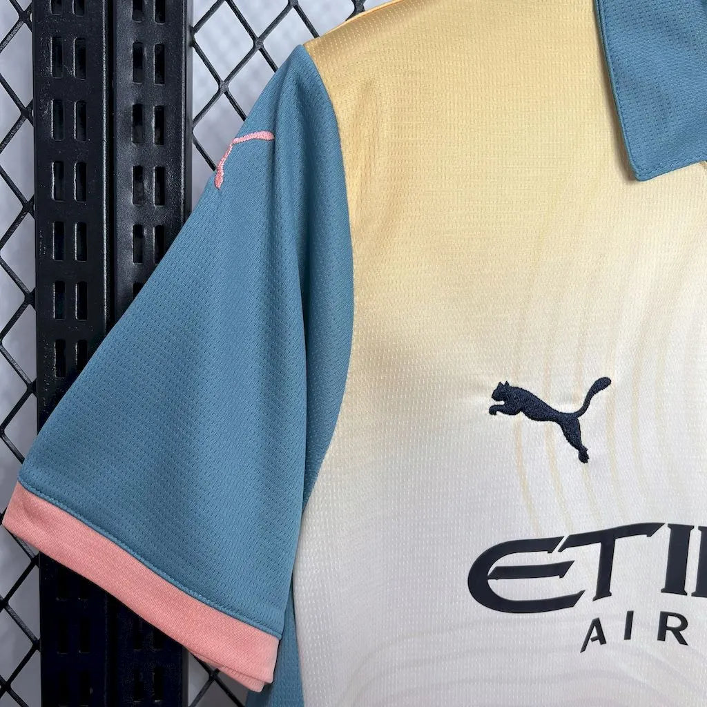 24-25 Manchester City Fourth Away Custom Special Jersey