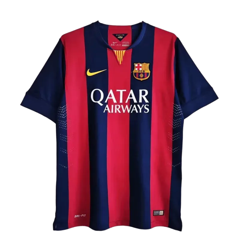 Neymar Jr #11 Barcelona Retro Jersey Home 2014-15