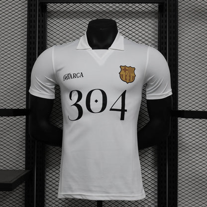 Barcelona Lamin Yamal commemorative white 304 POLO Shirt 24-25