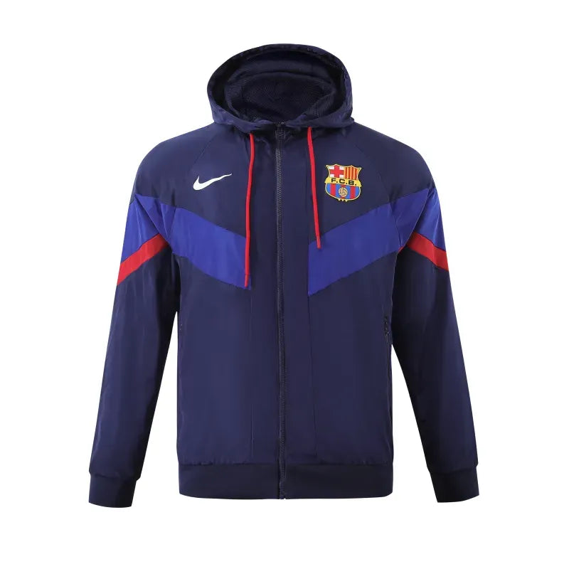 Barcelona Nike Men Hoodie Sweatshirt Jackets Kits (Top+Pants) 24-25