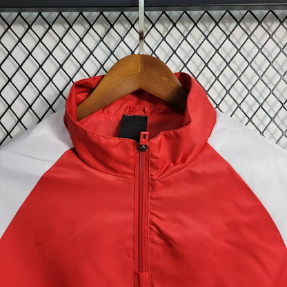 2023/2024 Juventus Windbreaker Red Football Shirt