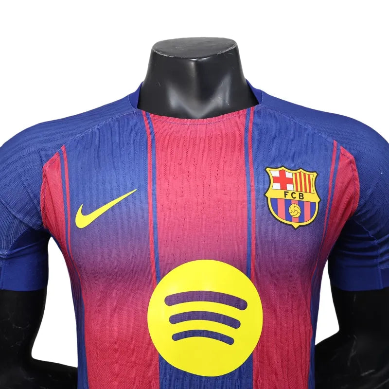 Barcelona Home Shirt Player Version Soccer Jersey 25-26