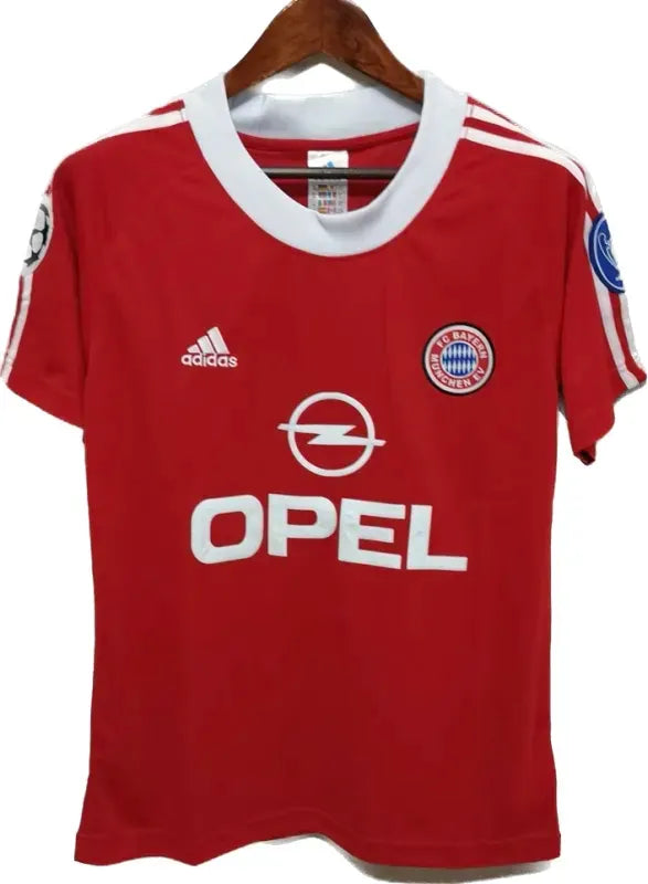 Bayern Munich 2000/01 Retro Jersey Home UCL
