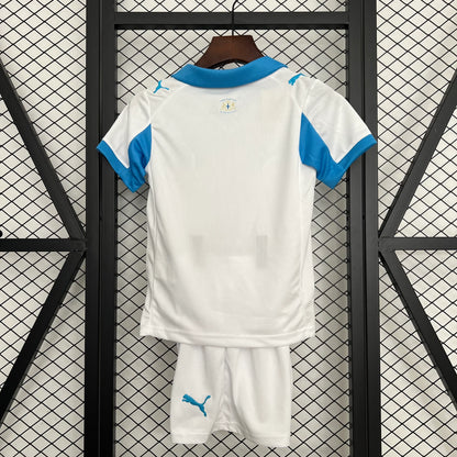 25-26 Kids Olympique Marseille Home Jersey
