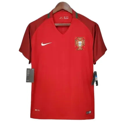 Portugal Euro Cup 2016 Retro Jersey Home