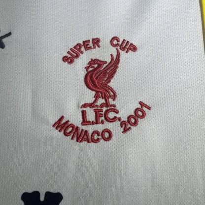 Retro Liverpool Away Football Jersey 2001/2002