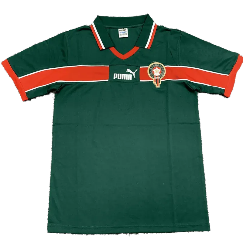 Morocco World Cup 1998 Rrtro Jersey Home