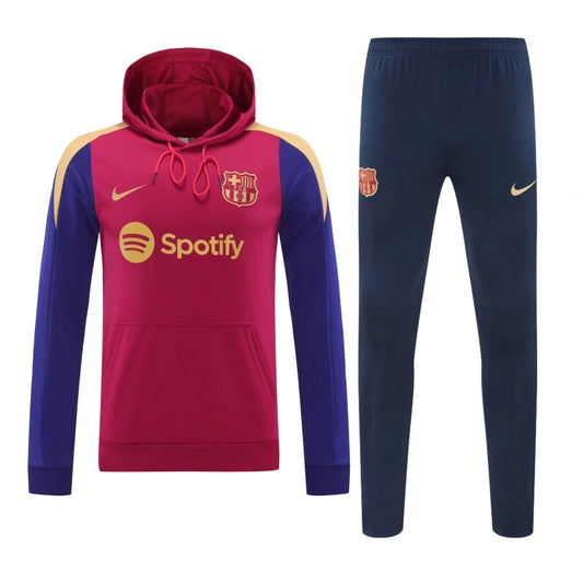 Nike Barcelona 24/25 Men's Hooded Long Sleeve Training Kits