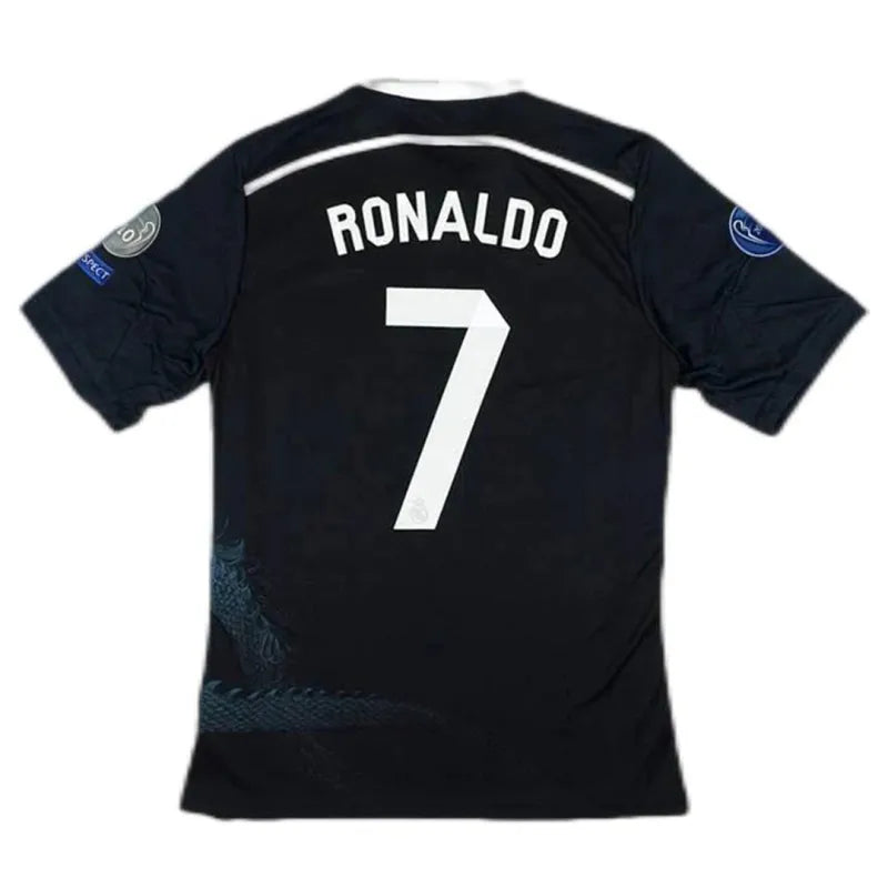 Cristiano Ronaldo #7 Real Madrid Retro Jersey Third Away 2014-15