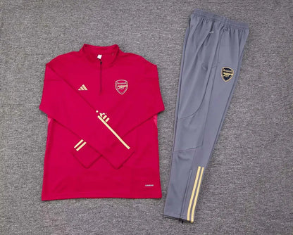 Arsenal Half-Pull Training Suit Red Football Shirt 2023/2024