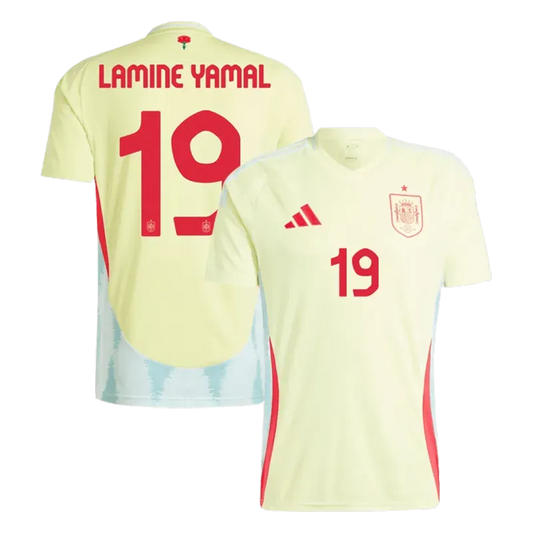 2024 Euro Nation Spain Away Jersey RODRIGO #16 LAMINE YAMAL #19 MORATA #7