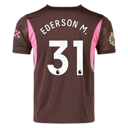 Ederson M. Manchester City 24-25 Goalkeeper Jersey