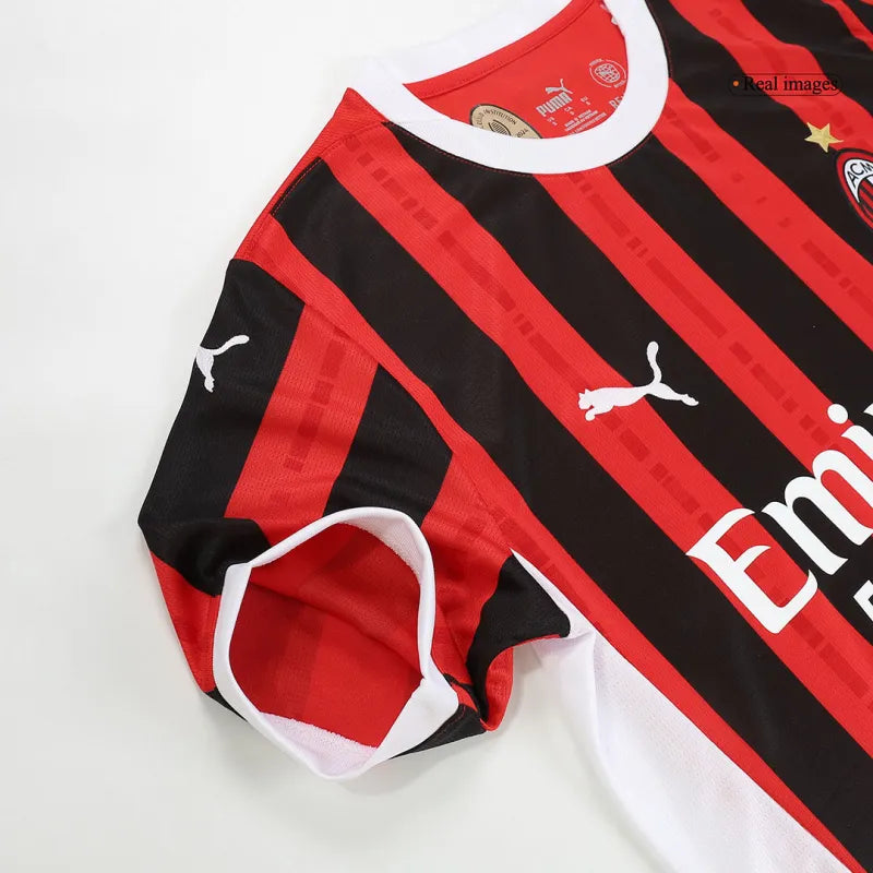 PULISIC 11# 2024-25 AC Milan Home Replica Jersey