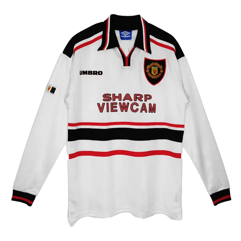 Manchester United Retro Long Sleeve Away Jersey 1998-99