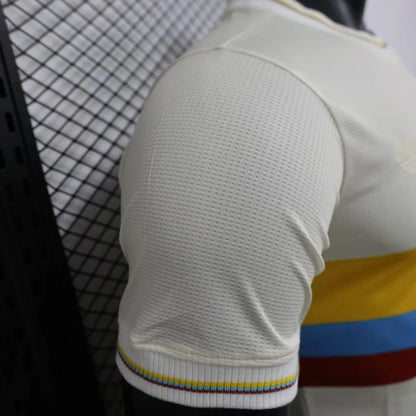 2024-25 Colombia Nation Jacquard 100th Anniversary Edition Player Version Football Jersey Soccer Shirt