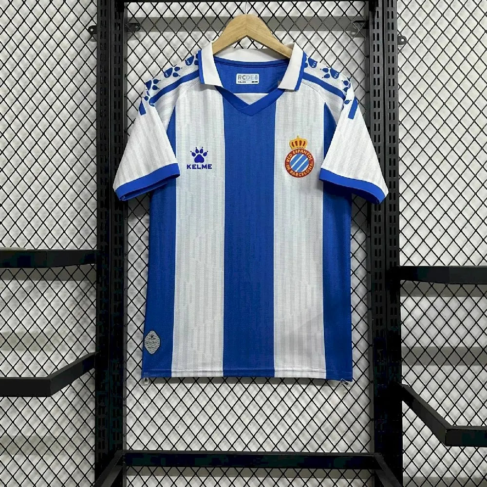 2025-26 Mens RCD Espanyol Home Jersey